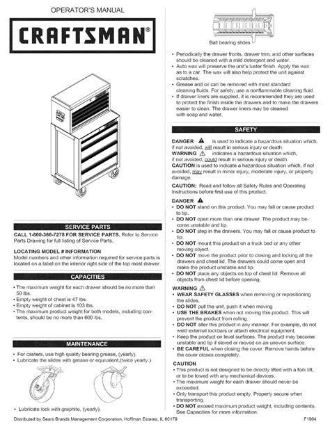 Craftsman Accessory Operators Manual Pdf Download Manualslib