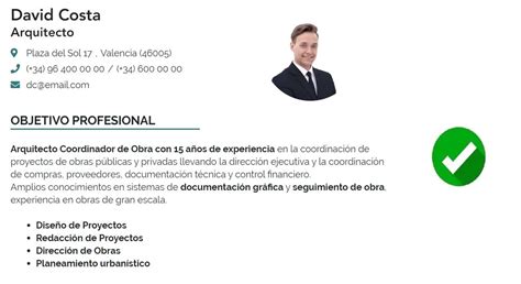 Ejemplos De Objetivo Profesional En El Currículum