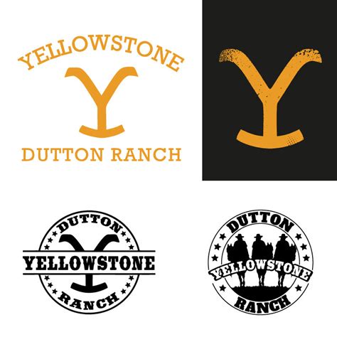 Yellowstone Dutton Ranch Logo Bundle Vector Svg Cricut Svgcosmos