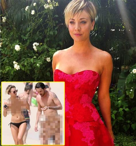 revealed big bang theory star kaley cuoco posts her nude snap with husband ryan sweeting on