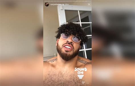 Cory Wharton Accidentally Uploads Naked Video Himself On Instagram