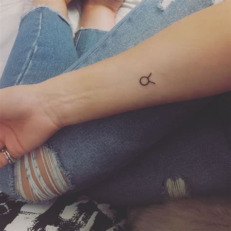 Small Taurus Tattoo Taurus Tattoos Tattoos For Women Tattoos For