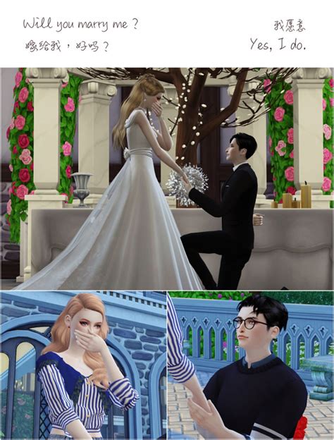 Wedding Project Re Edit Poses Sets The Sims 4 Catalog