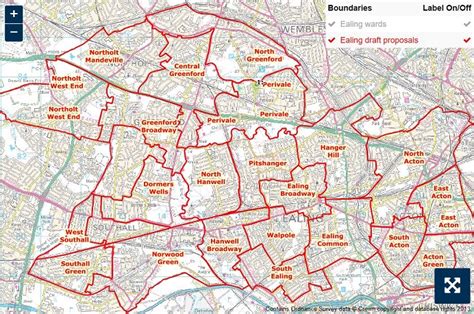 Consultation On Ward Boundary Changes Around Ealing