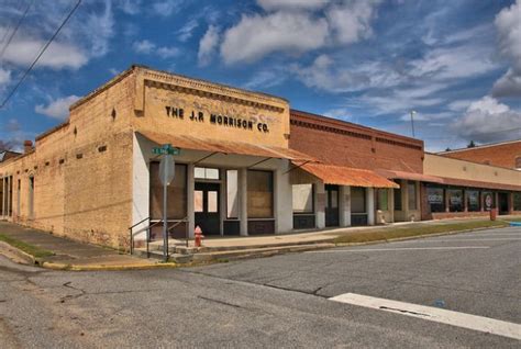 Historic Storefronts Glenwood Vanishing Georgia Photographs By