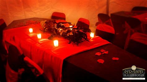 One Of Our Eight Custom Coffin Tables In The Party Tent Party Tent