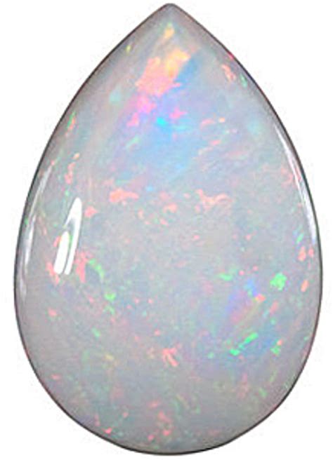 Pear Shape White Fire Opal In Grade Aa On Sale At Africagems
