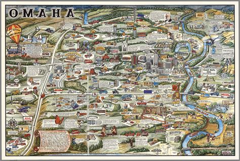 Map Of Omaha From 1980 Romaha