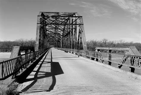 Old Ok 18w Arkansas River Bridge