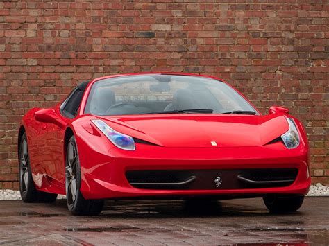 2012 ferrari 458 spider spider designed by pininfarina. 2012 Used Ferrari 458 Spider | Rosso Corsa
