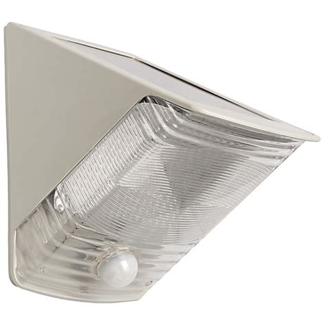 Solar Powered Motion Activated Wedge Light