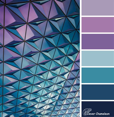 Colour Inspiration Tuesday Jewel Tone Triangles Clever Chameleon