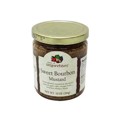 Taste Of Inspirations Sweet Bourbon Mustard 10 Oz Delivery Or Pickup