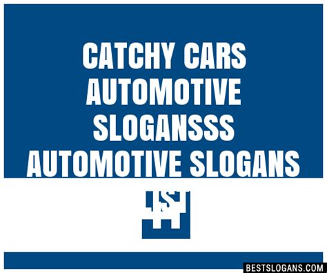 Catchy Cars Automotive Ss Automotive Slogans Generator Phrases Taglines