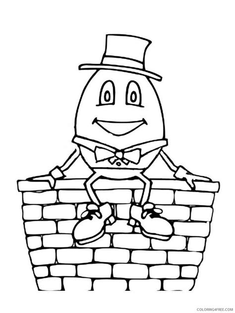 Humpty Dumpty Coloring Pages Humpty Dumpty 11 Printable 2021 3461