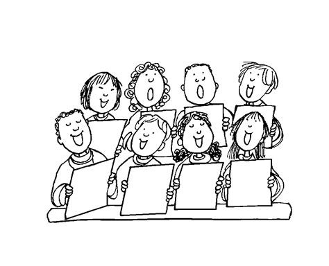 Free Choir Clip Art Black And White Download Free Choir Clip Art Black