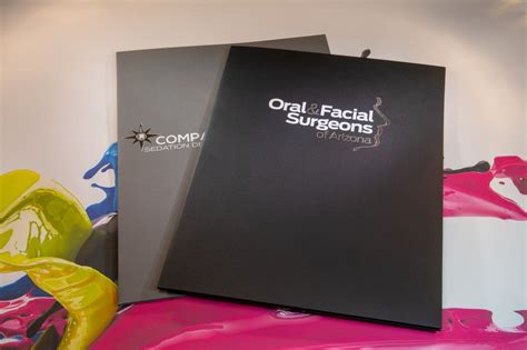 Corporate Logo Folders Blend4 Design Print Package Fulfill