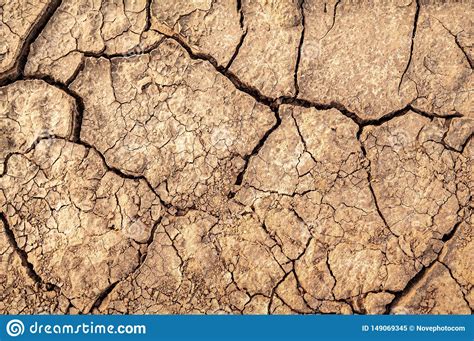 Cracked Earth Texture Of Cracks In The Dry Earth Stock Image Image