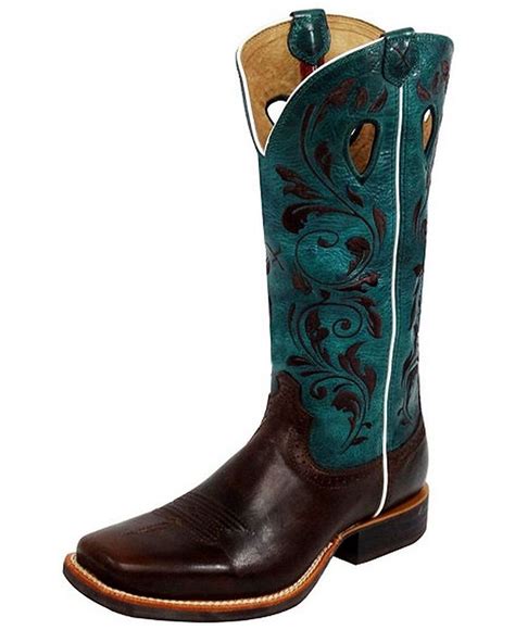 Twisted X Women S Ruff Stock Embroidered Cowgirl Boot Square Toe Wrs Quickly View This