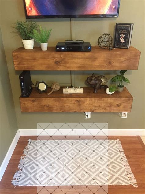Check out our floating tv stand selection for the very best in unique or custom, handmade pieces from our console tables & cabinets shops. DIY Floating Shelves - Easy And Cheap Tips: Floating Shelf ...