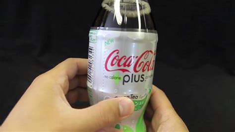 A bit of a change. J-List Snack Review: Green Tea Coca Cola Plus - YouTube