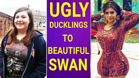 Ugly Ducklings To Beautiful Swan Transformation Ugly To Pretty