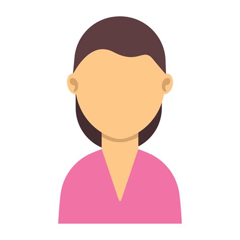 Woman Avatar Person Female Vector Illustration Icon Character Face
