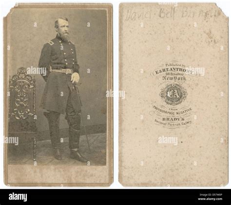 General David Bell Birney Union Army Stock Photo Alamy
