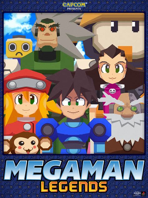 Megaman Legends Posterspy