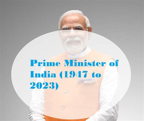 list of all prime minister of india 1947 2023 edudwar