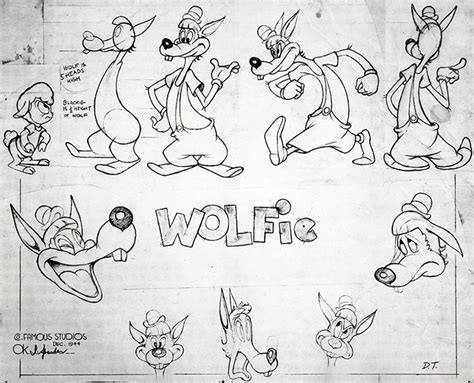 100 Character Model Sheets From Animation History Jenkins Stogrortered71