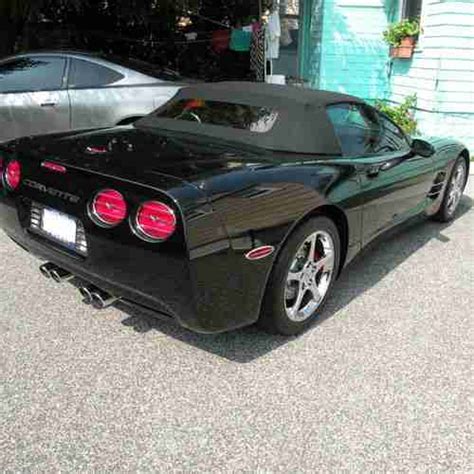 Find Used 2000 Corvette C5 Convertible Triple Black 17k Loaded