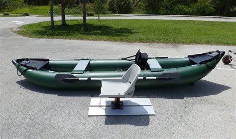 Do It Yourself Swivel Fishing Seat Platform For Kaboats And Inflatable