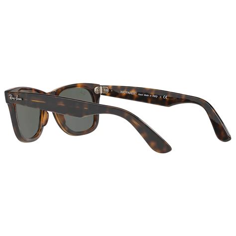 Ray Ban Rb4340 Wayfarer Sunglasses Tortoisegrey At John Lewis And Partners