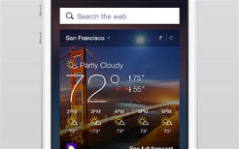 Yahoo Mail Iphone App Adds Weather Web Search News Scores And More
