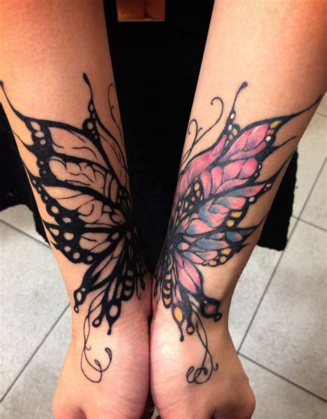 Fairies And Butterflies Tattoos