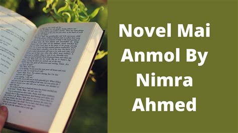 Novel Mai Anmol By Nimra Ahmed