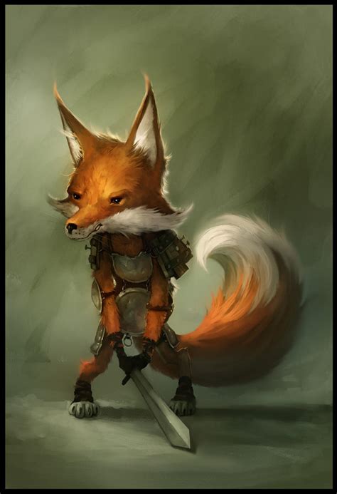 Fox With A Sword By Johnofthenorth On Deviantart