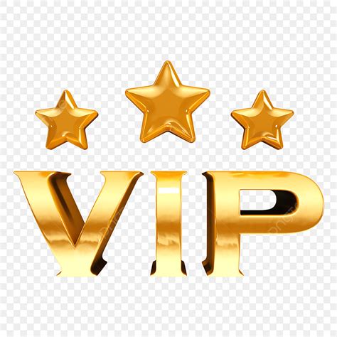Vip Gold Star D Design Png Vector Psd And Clipart With Transparent