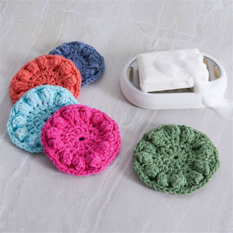 Crochet Patterns Galore Face Scrubbies