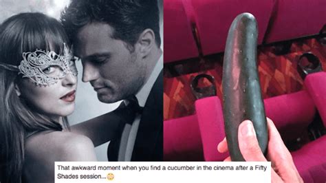 We bring you this movie in multiple definitions. People are bringing cucumbers to screenings of 'Fifty ...