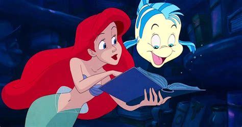 Ariel And Flounder