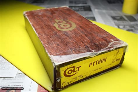 Colt Python Factory Box