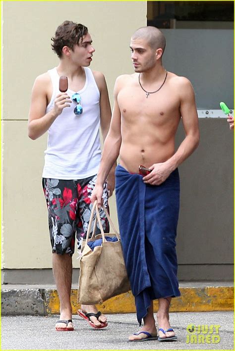 Full Sized Photo Of Max George Shirtless 13 Photo 2612954 Just Jared