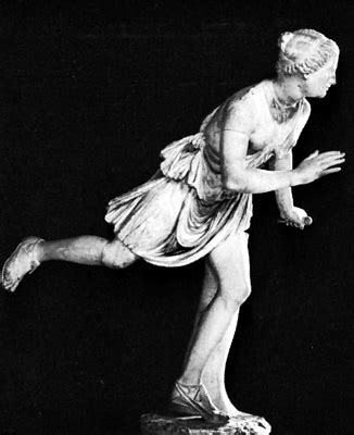You will find below 29 greek myths: Atalanta: marble statue [Credit: Giraudon/Art Resource ...