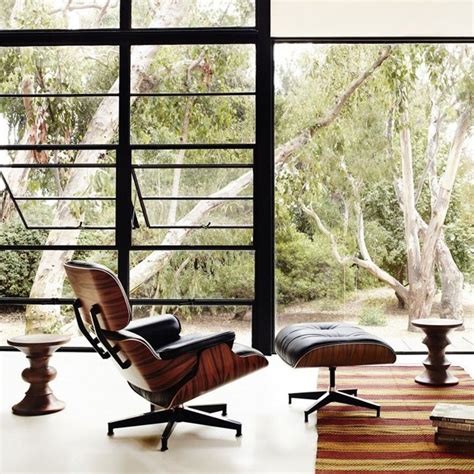 Charles & ray eames, 1950. Vitra Loungestoel Eames Lounge Chair Santos Palisander ...