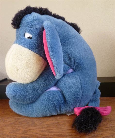 Plush Disney Eeyore Childs Toy Stuffed By Rebeccasvgvintage