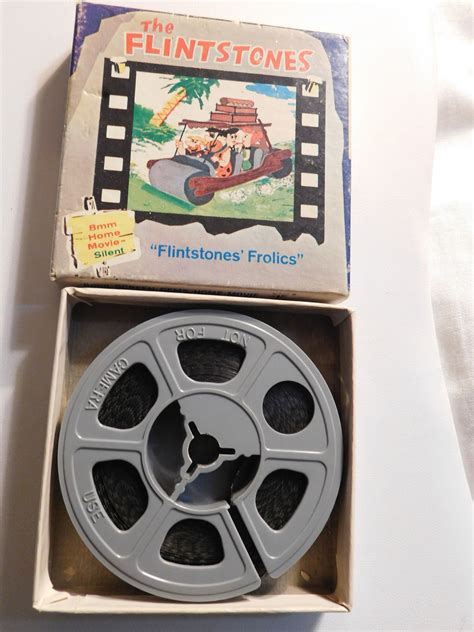 The Flintstones 8mm Film Reel Frolic Vintage 1963 Etsy 8mm Film