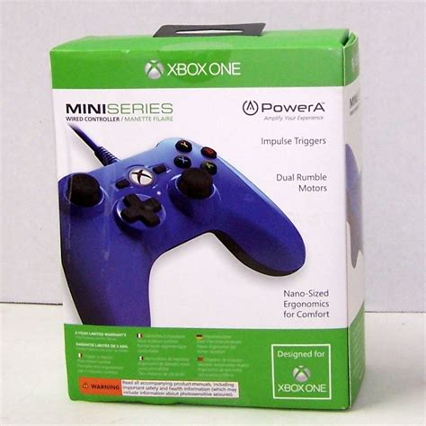 Xbox One Mini Series Wired Controller Xbox One Blue
