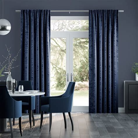 Country chenille curtain panels take advantage of embroidered craft that are so delicate and exquisite. Premium Velvet Royal Blue Curtains